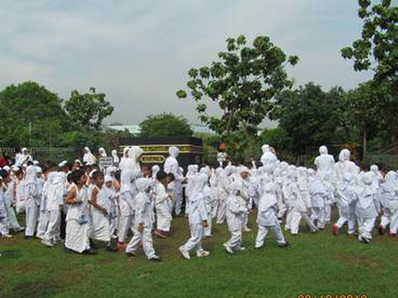 Latihan Manasik Haji KB-TK ANNUR